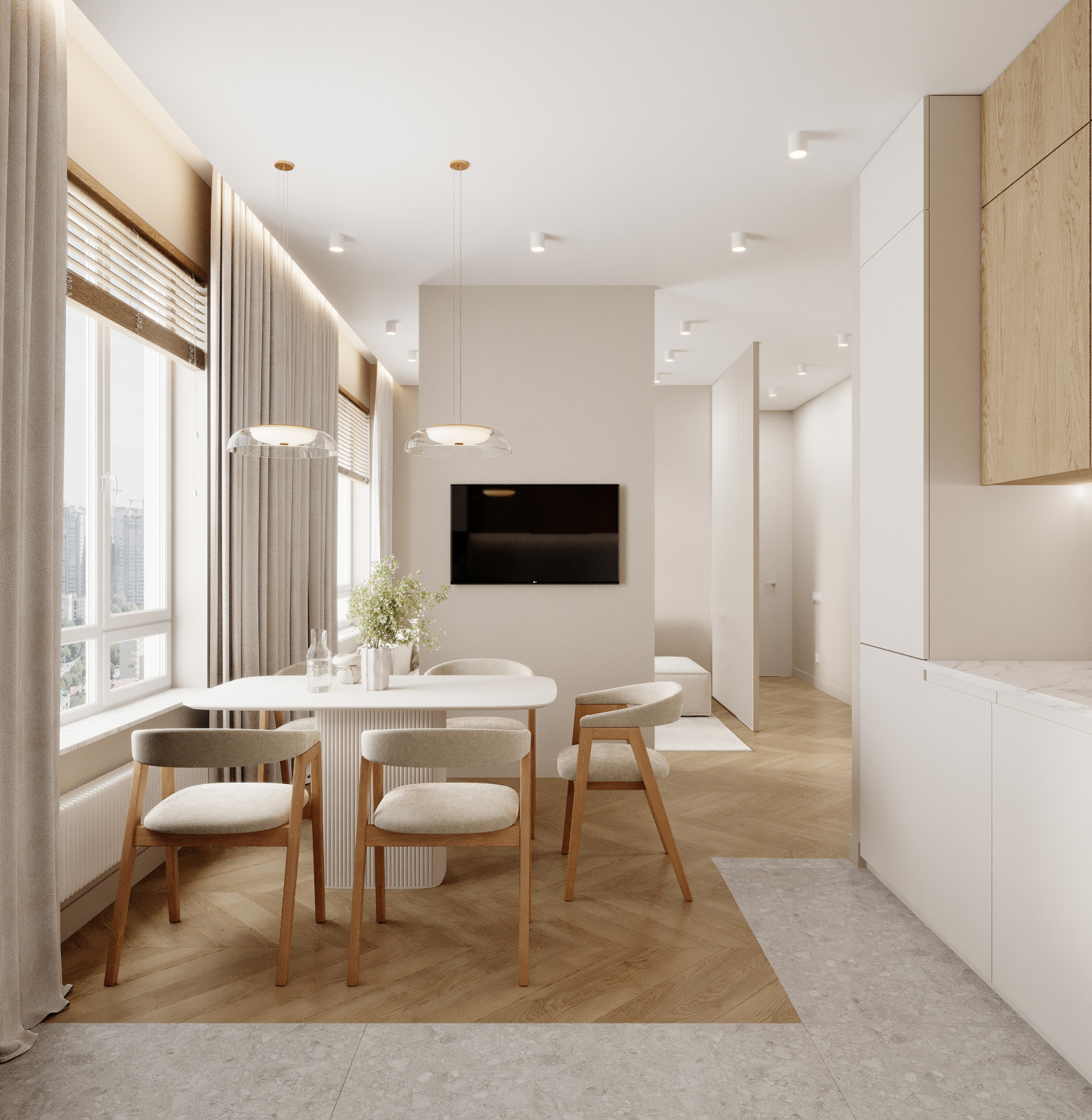 Современная квартира для спокойной жизни