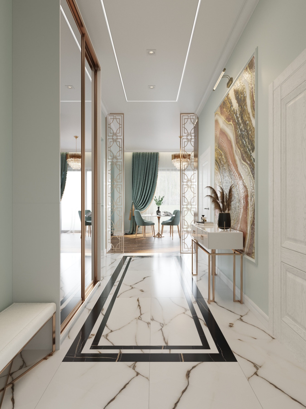 Обложка проекта: Частный дом «Зеленые аллеи»