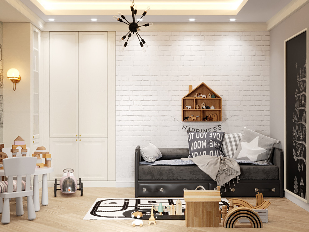 Детская для мальчика ( реконструкция кабинета)