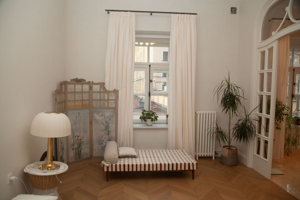 Квартира с историческими окнами и двери