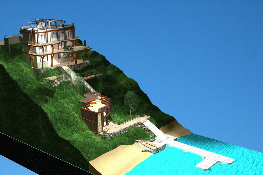 Проект дома в Черногории