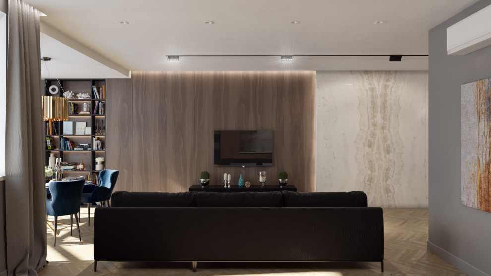 Квартира 89 м² с видом на Кремль