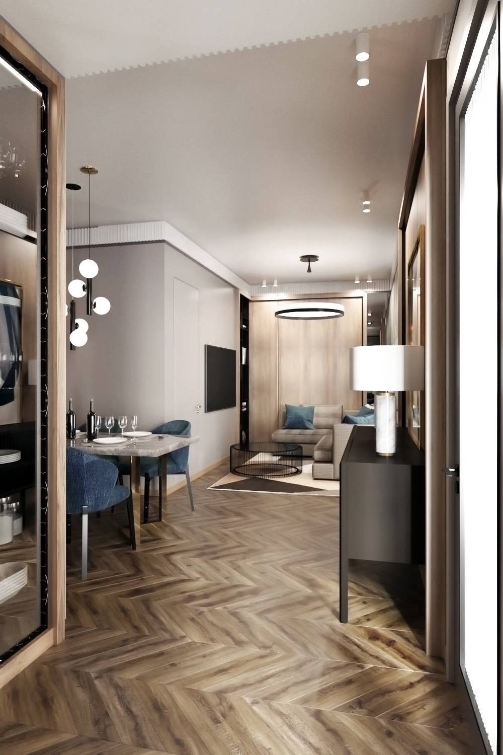 кухня-гостиная