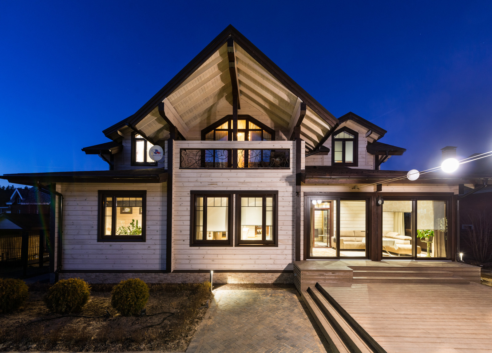 Дом из клееного бруса К-309