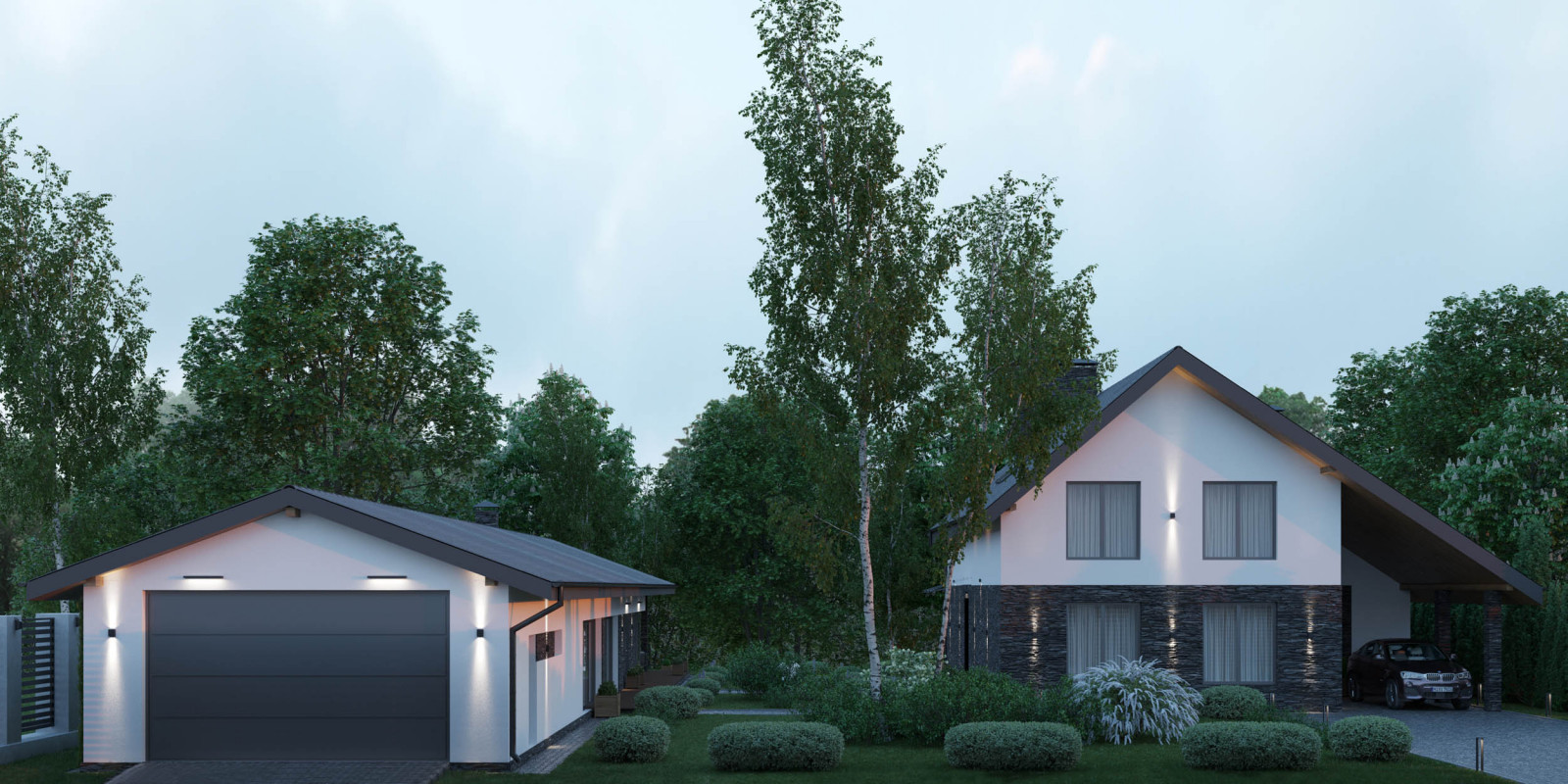 пос. Лунино. Загородный дом