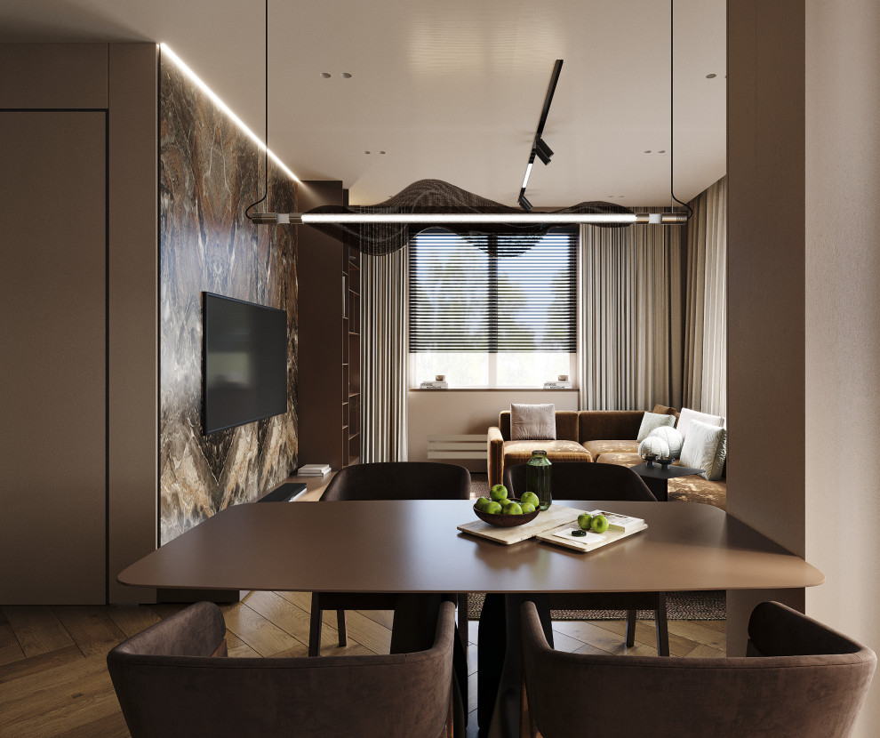 Проект 3х-комнатной квартиры в г.  Москва