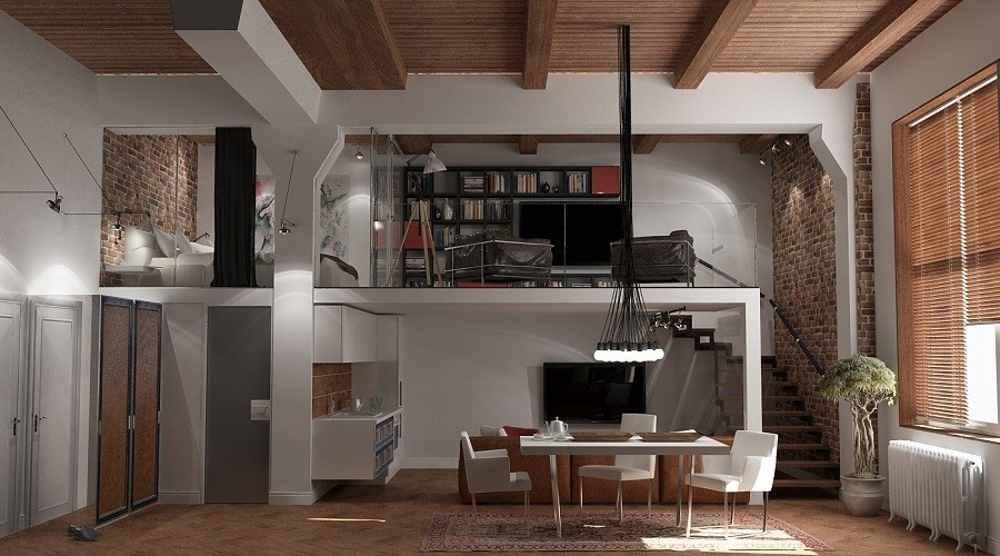 Квартира в Ростове, 55 кв.м., лофт