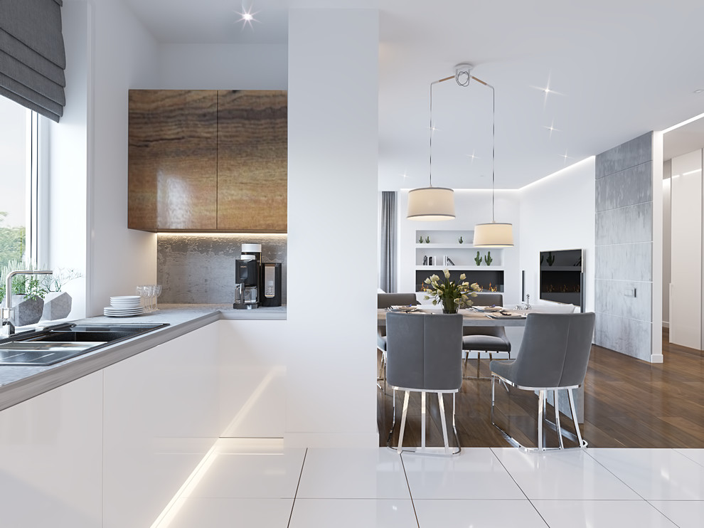 Дизайн студии площадью 86 кв.м в скандинавском стиле