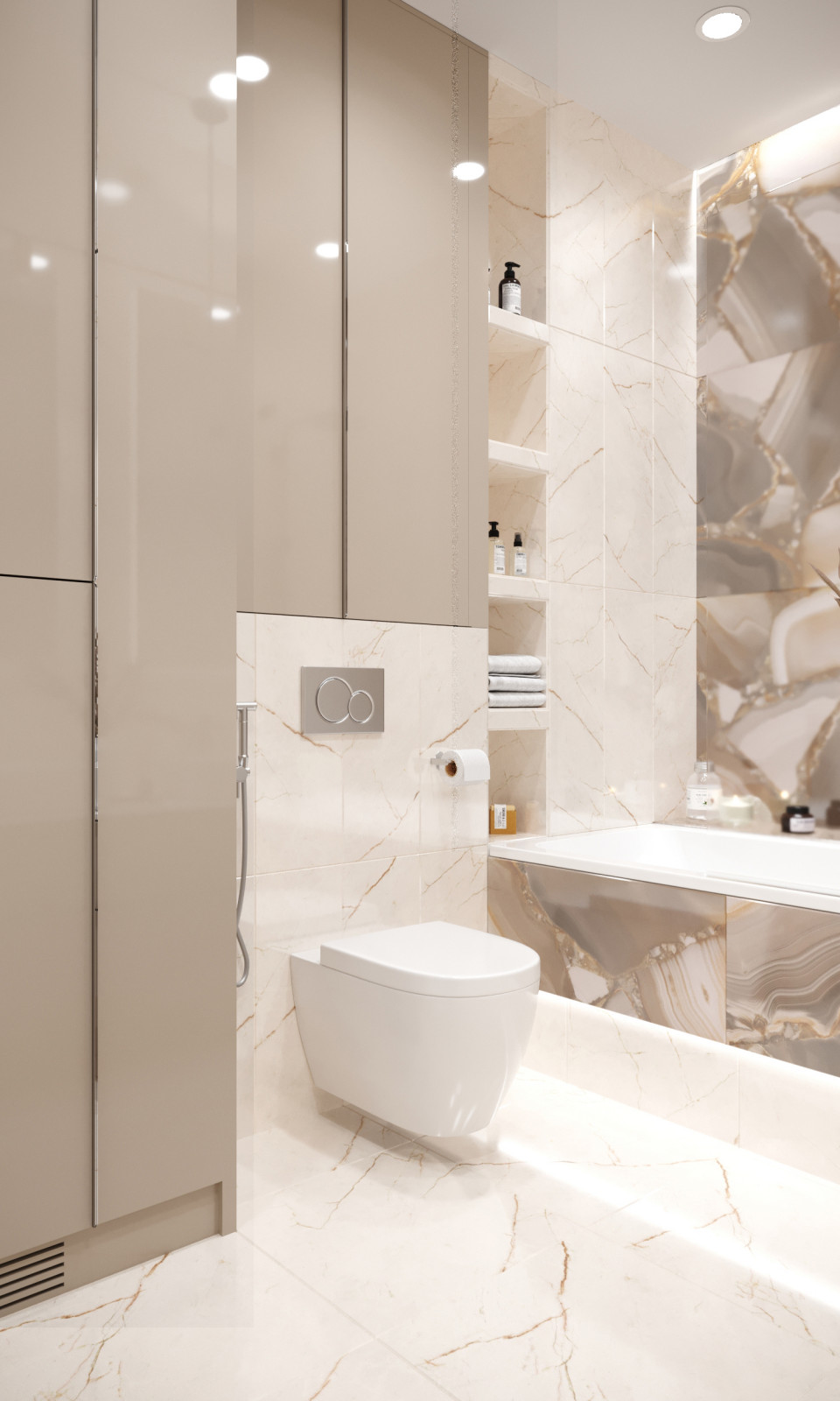 Интерьер квартиры жк Калининский