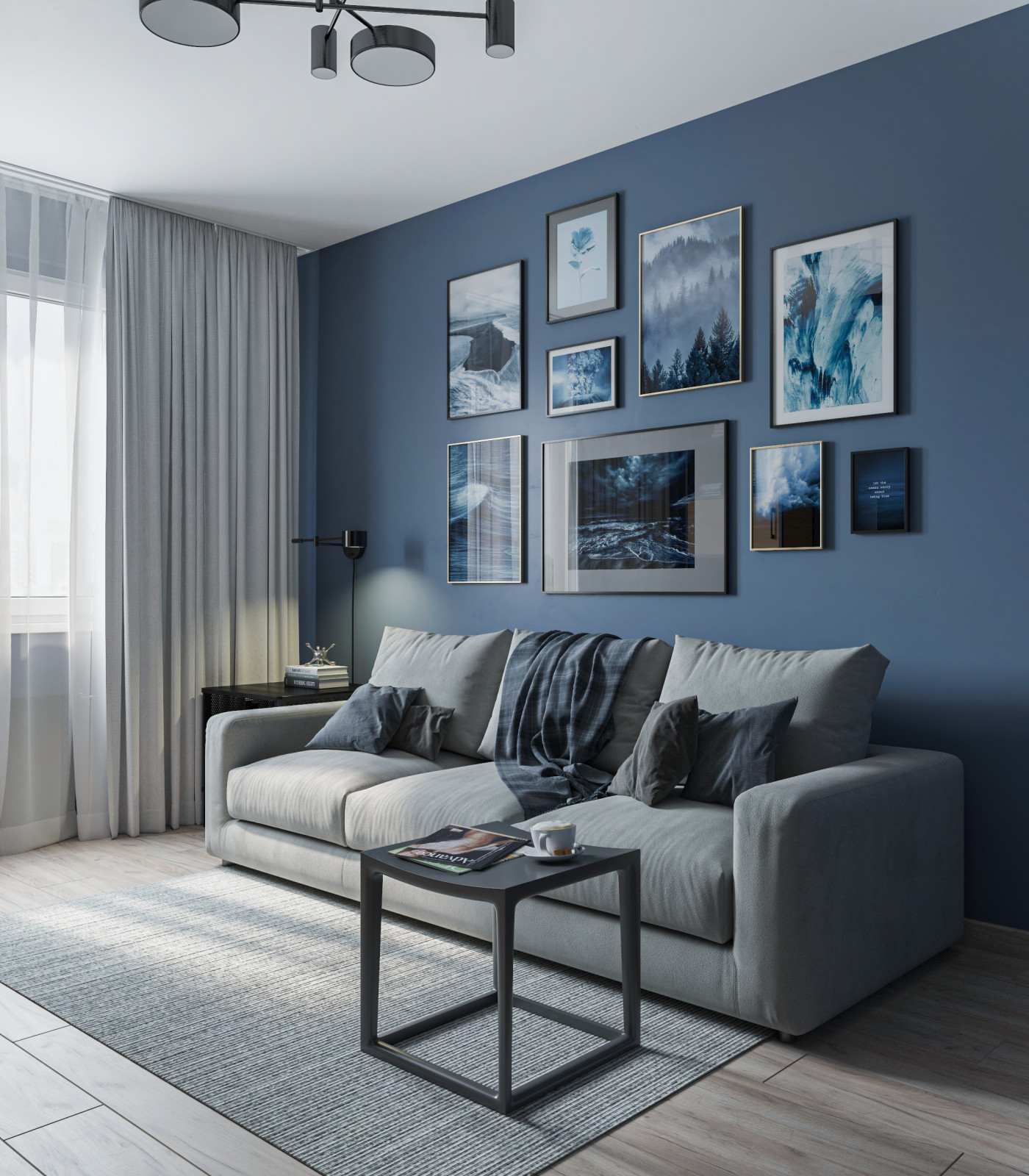 Синий для молодого человека