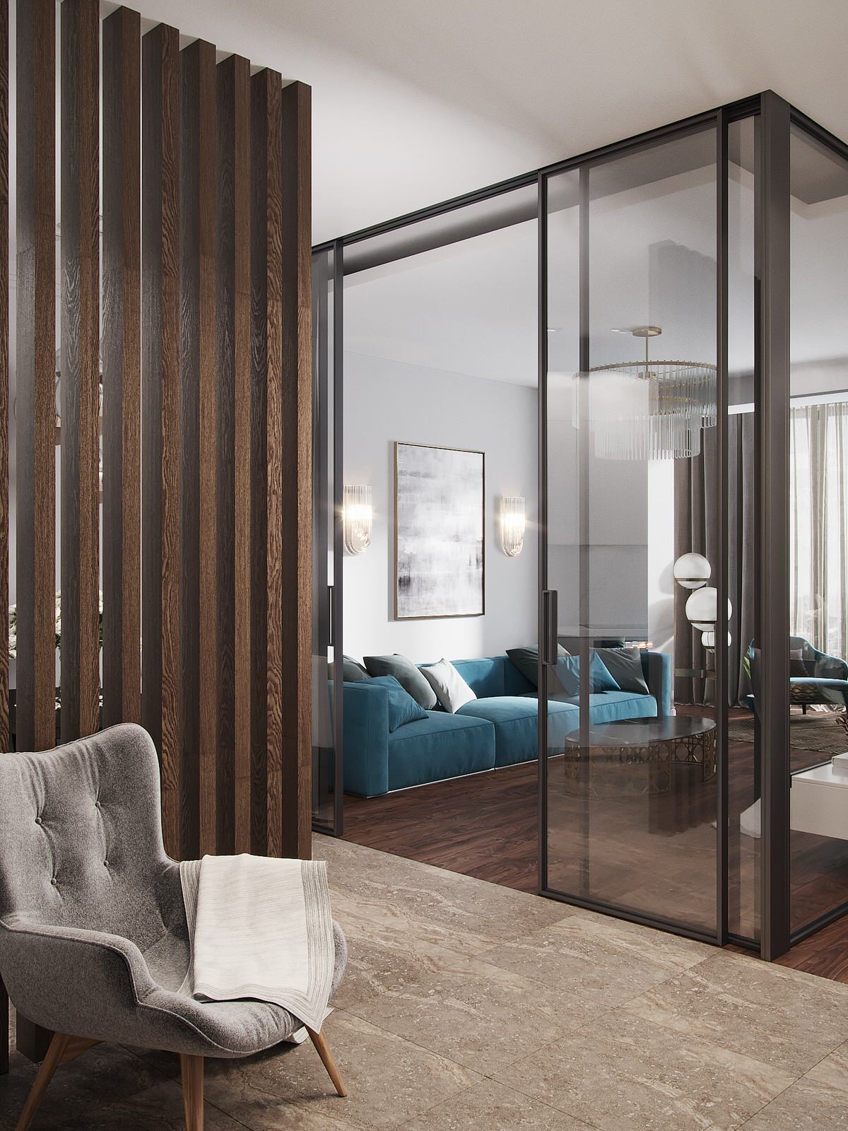 Проект квартиры в ЖК Зодиак