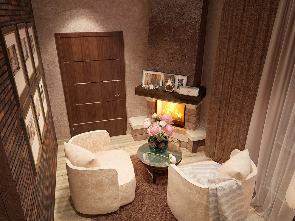 пос. "Медвежье озеро". Интерьер жилого дома