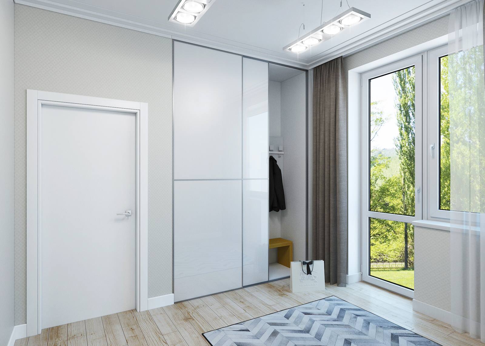 Коттедж в белом