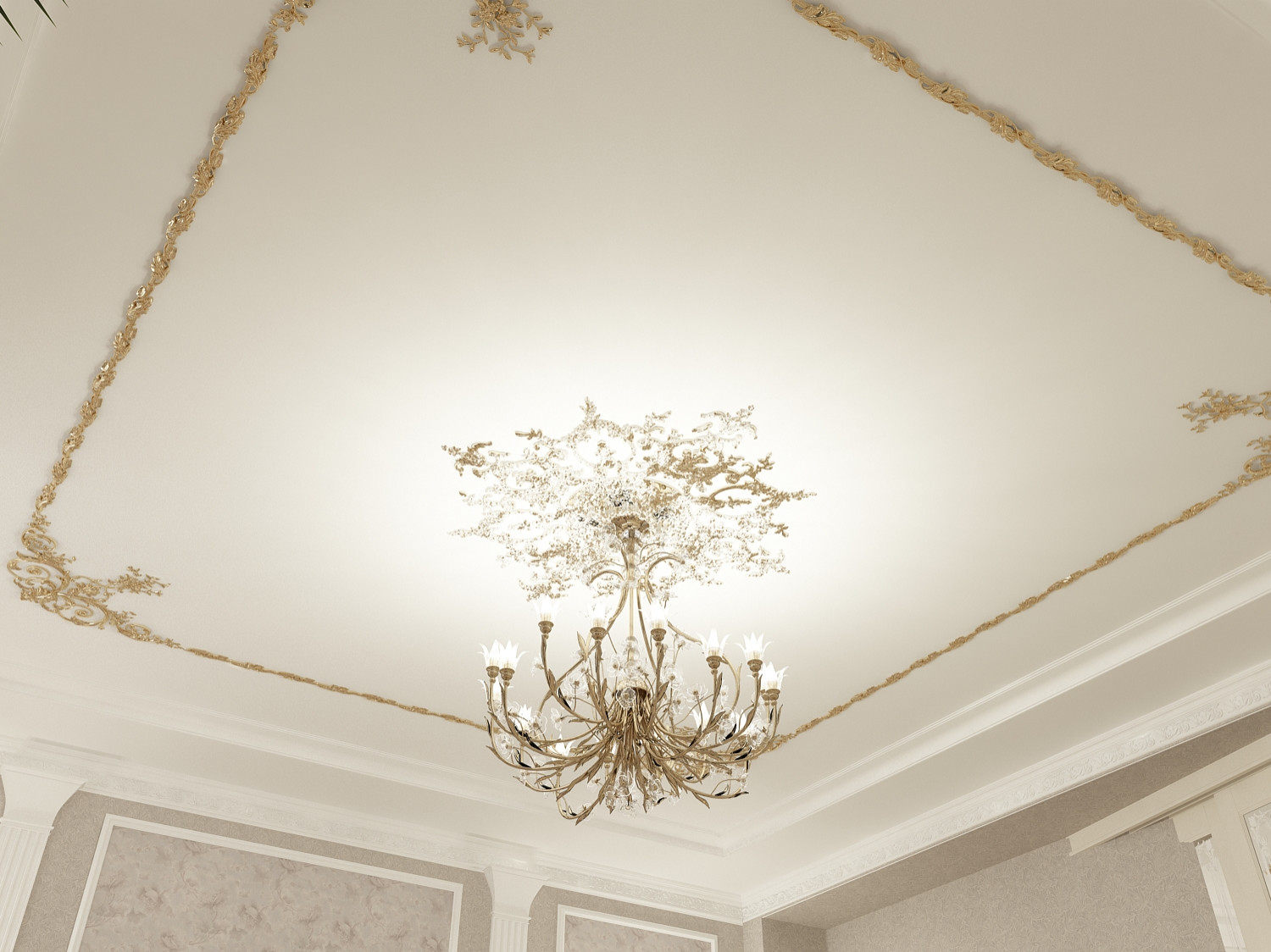 Обложка проекта: Спальня в классическом стиле