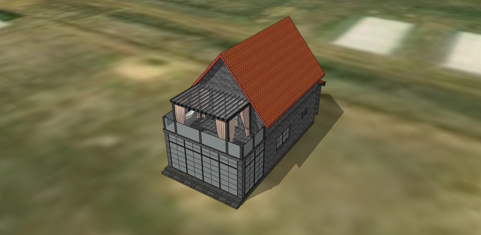 Разработка отделки и деталей типового проекта дома