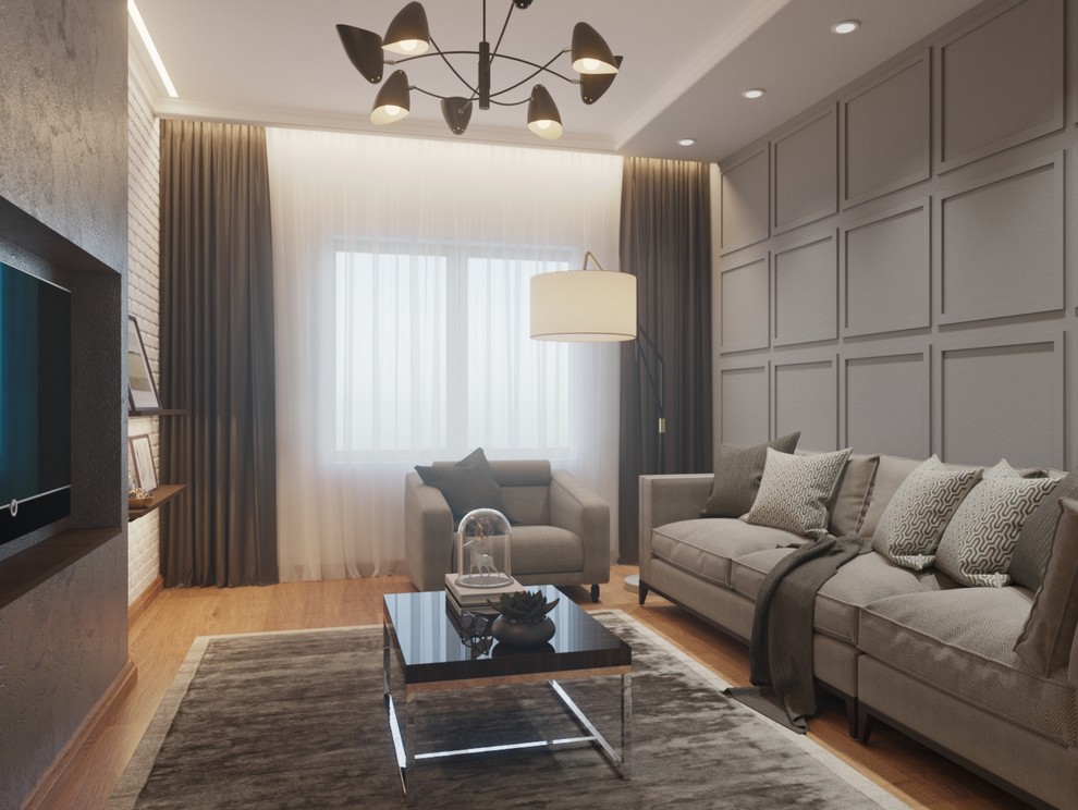 Сдержанный интерьер