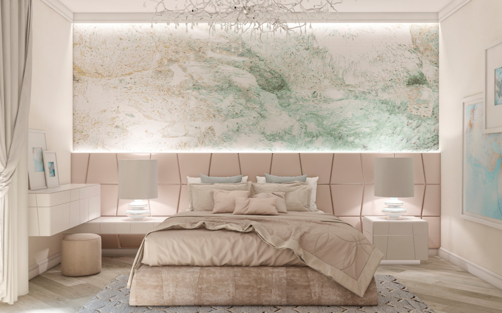 Интерьер загородного дома "Весенняя"