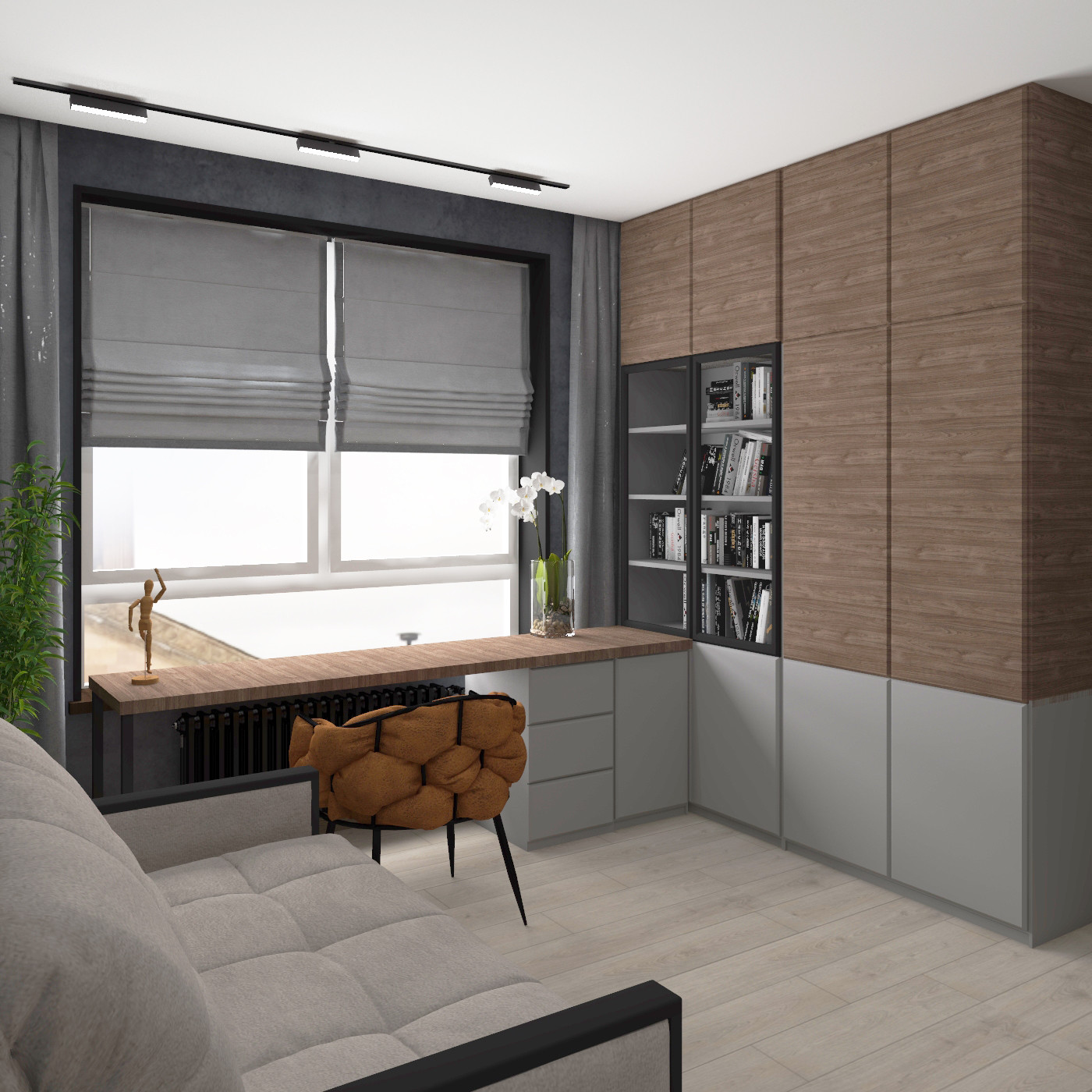 Дизайн квартиры "Эколофт"