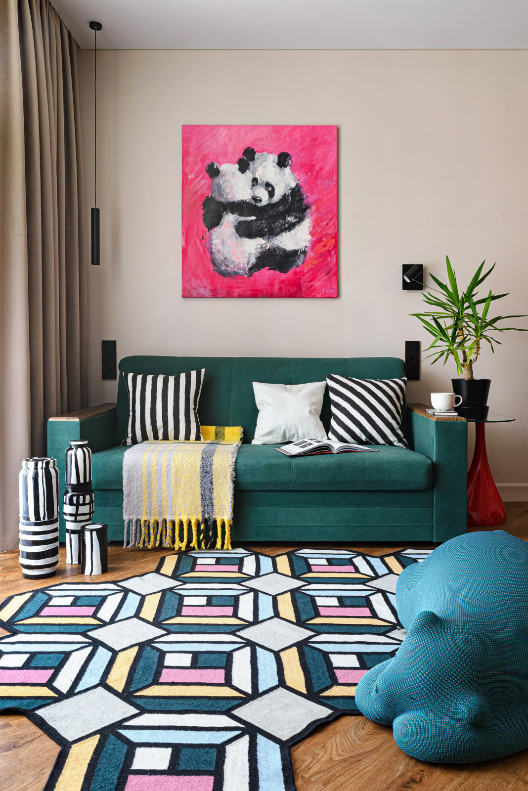 Обложка проекта: Яркая квартира-студия