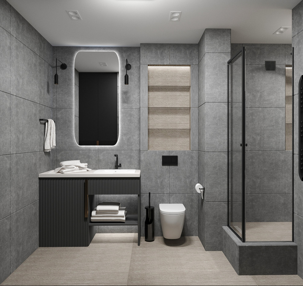 Проект квартиры в современном стиле