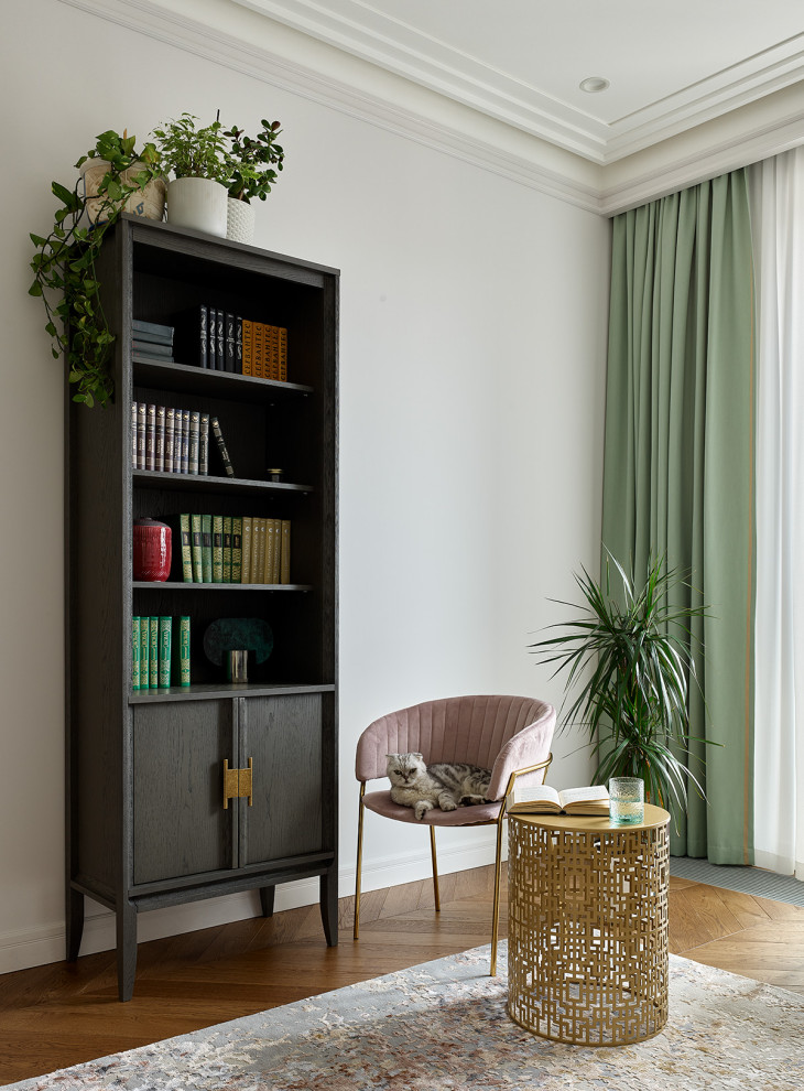 Обложка проекта: Современный ар деко для молодой семьи