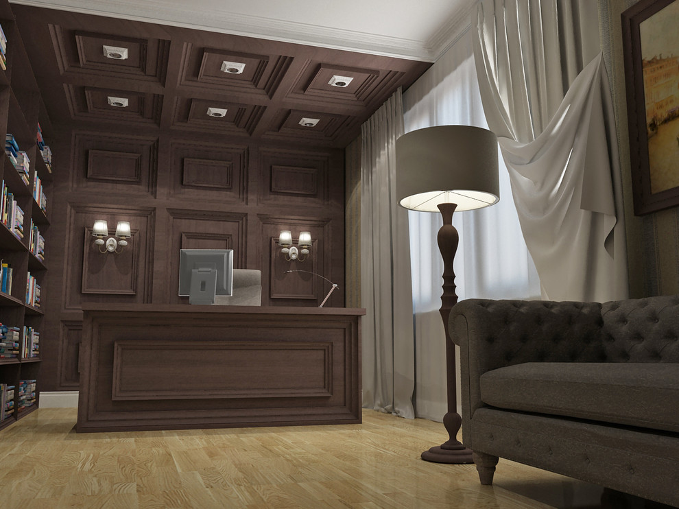 Кабинет в АНГЛИЙСКОМ стиле.