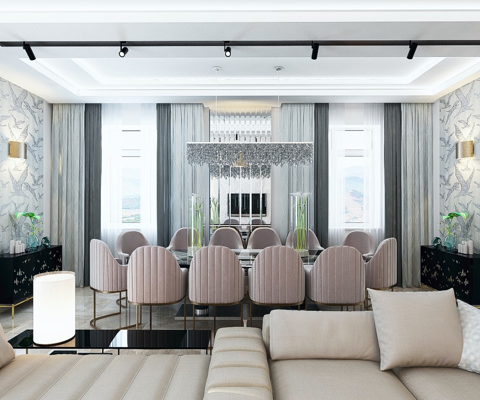 Дизайн столовой группы в частном домовладении 3