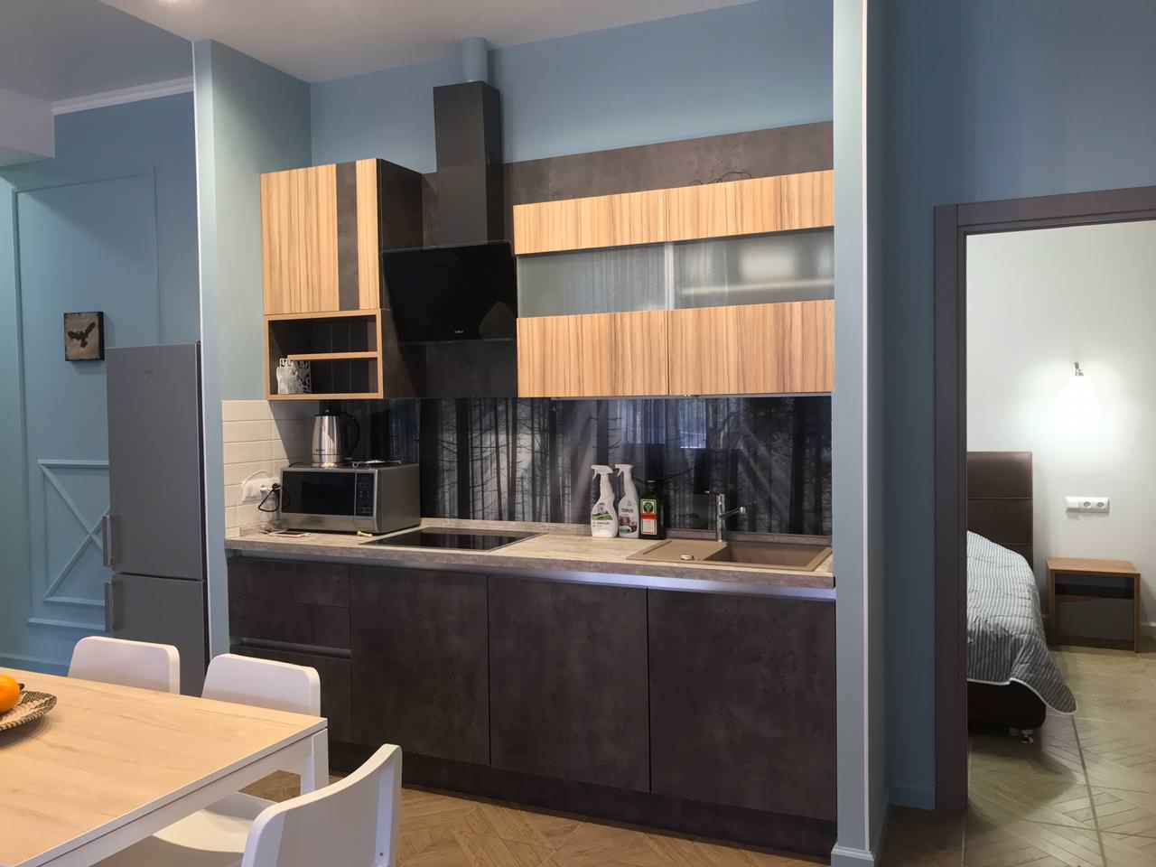 дизайн двухкомнатной квартиры в Домбае