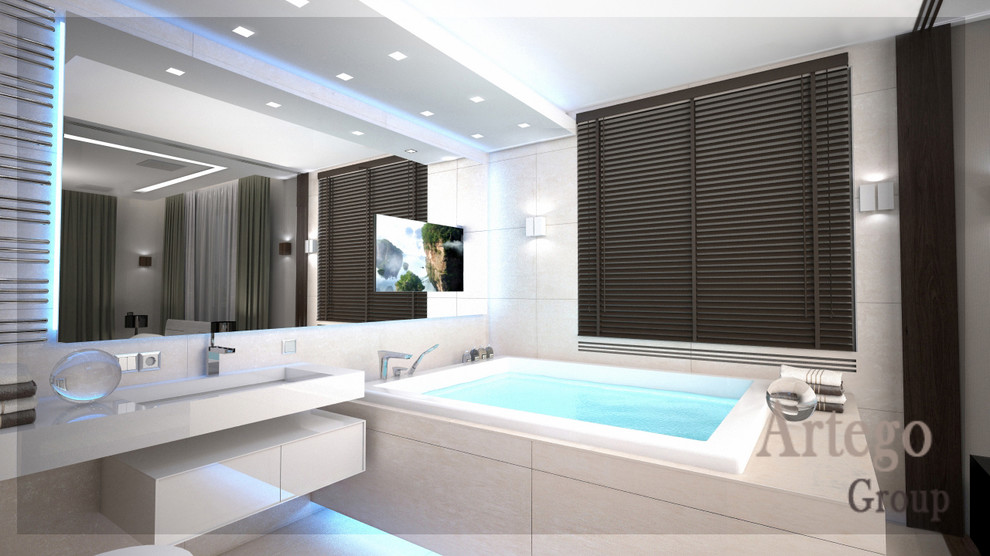 Дизайн интерьера таунхауса в КП "Новое Бакеево"