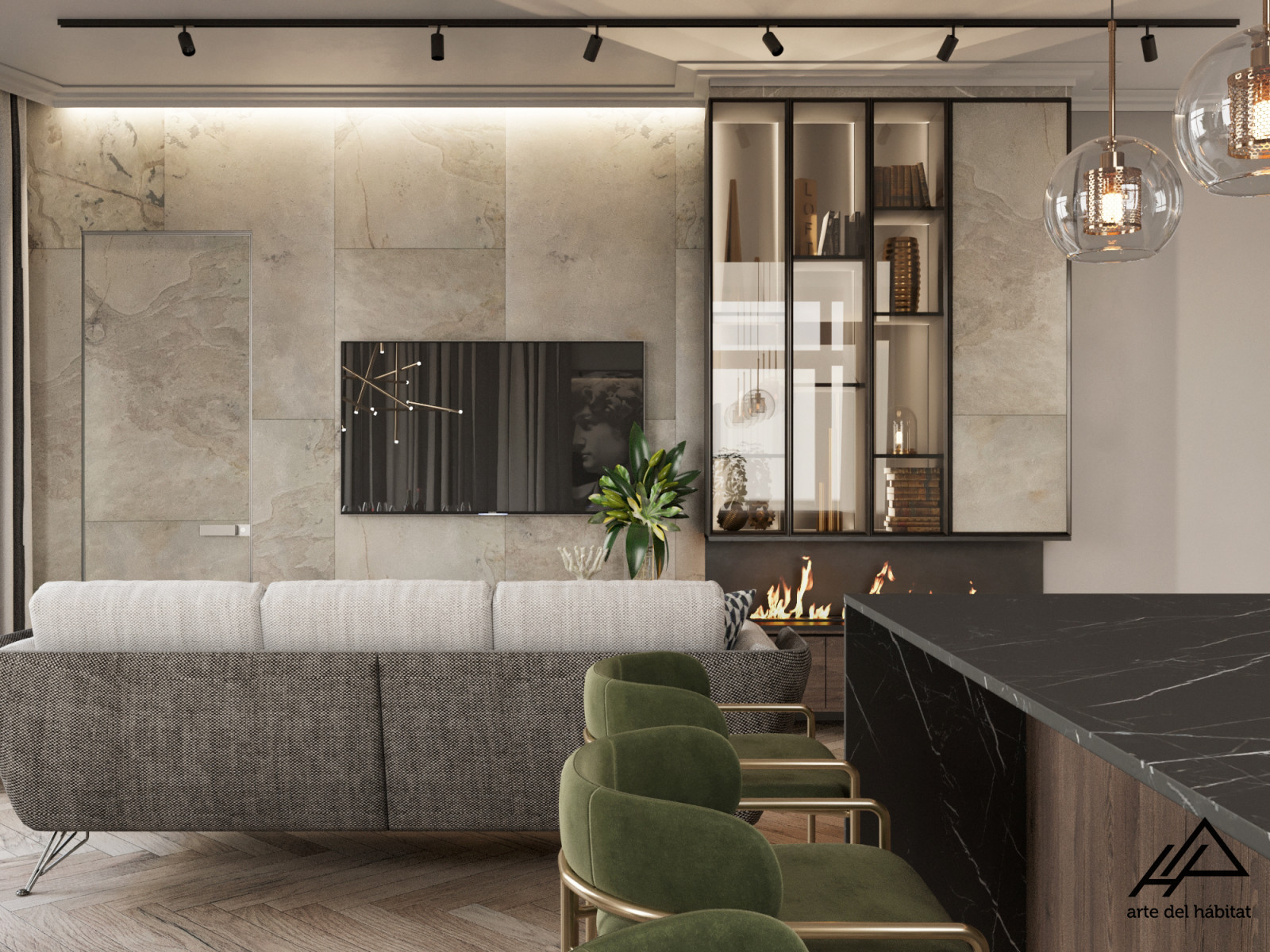 Contemp Livingroom design