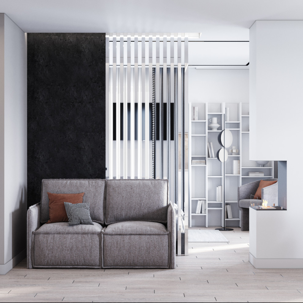 Обложка проекта: Дизайн интерьера студии ЖК Аквамарин