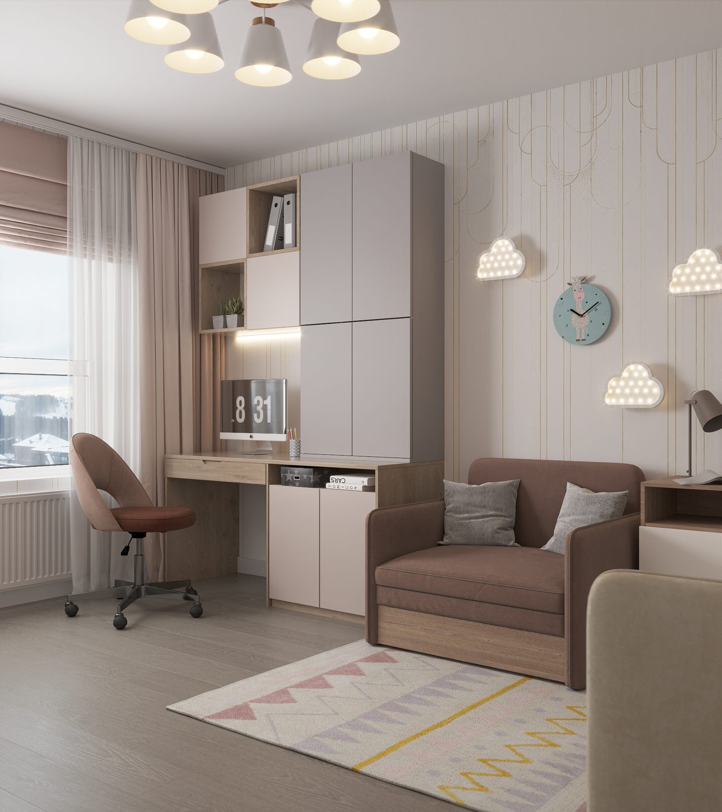 Квартира 3к, 78 м2, ЖК “Шишимская горка”
