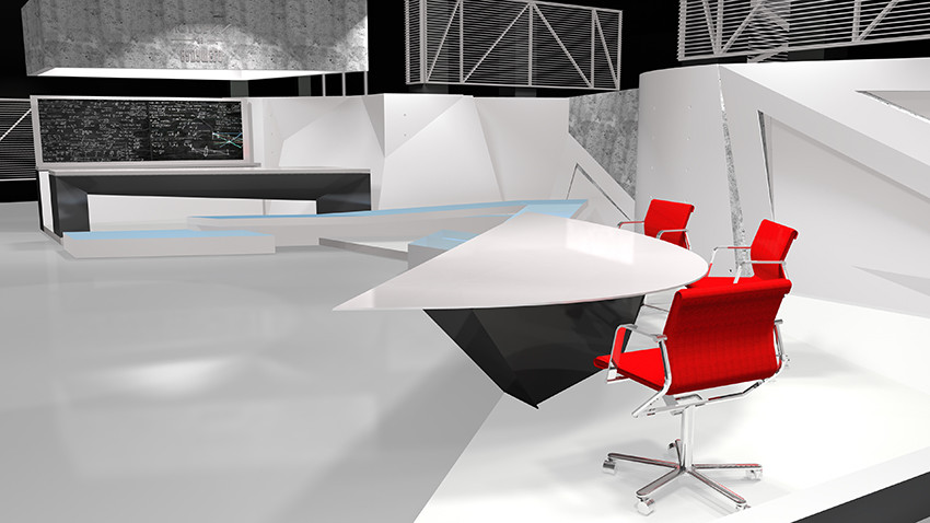 Декорации программы о науке