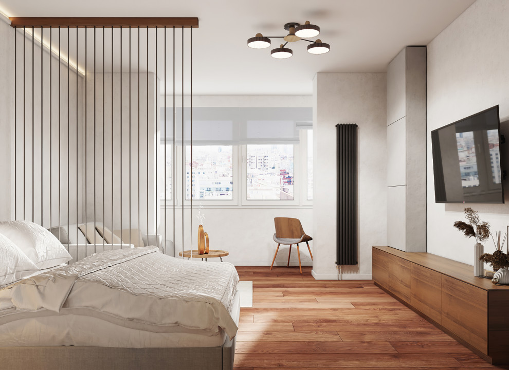 Обложка проекта: 1-комнатная квартира на Нахимовском проспекте