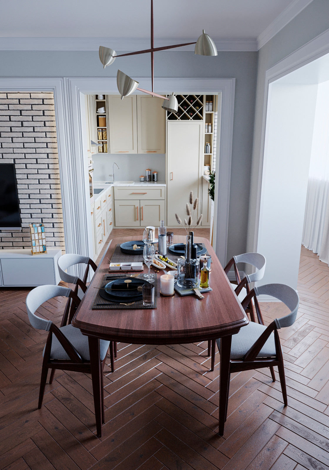 КУХНЯ-ГОСТИНАЯ