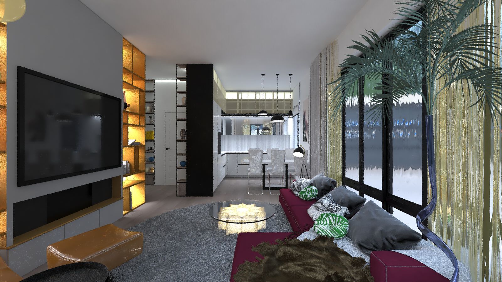 Обложка проекта: 2020 г. Первый вариант квартиры в г.Сплит Хорватия