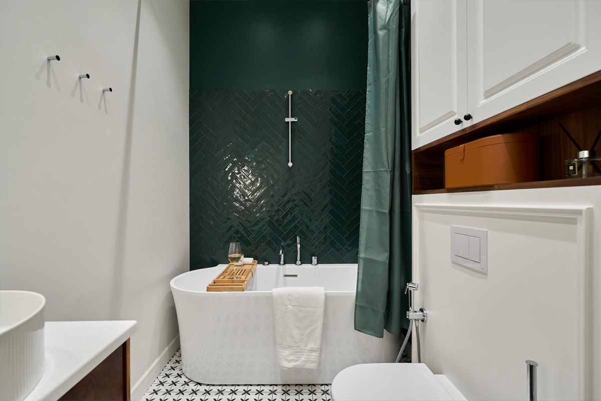 Дизайн  квартиры в стиле Mid-century