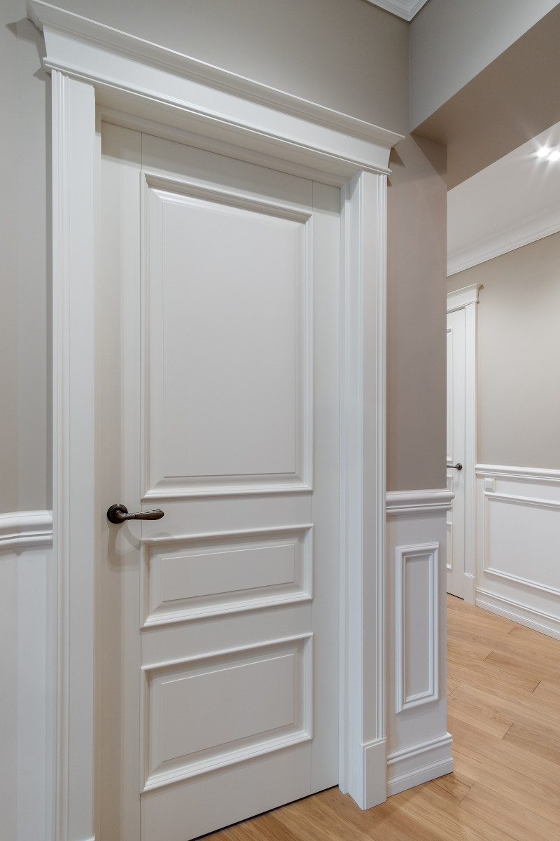 Двери Орлеан и Леон фабрики Брянский лес. Дизайнер Полина Усан