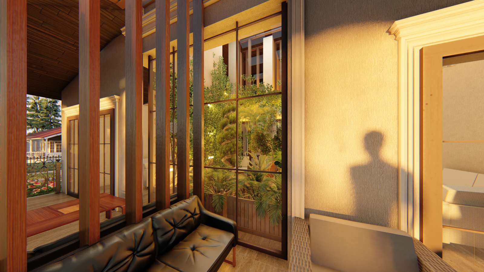 ДОМ-УСАДЬБА НА 2 СЕМЬИ + МАСТЕРСКАЯ (В1)