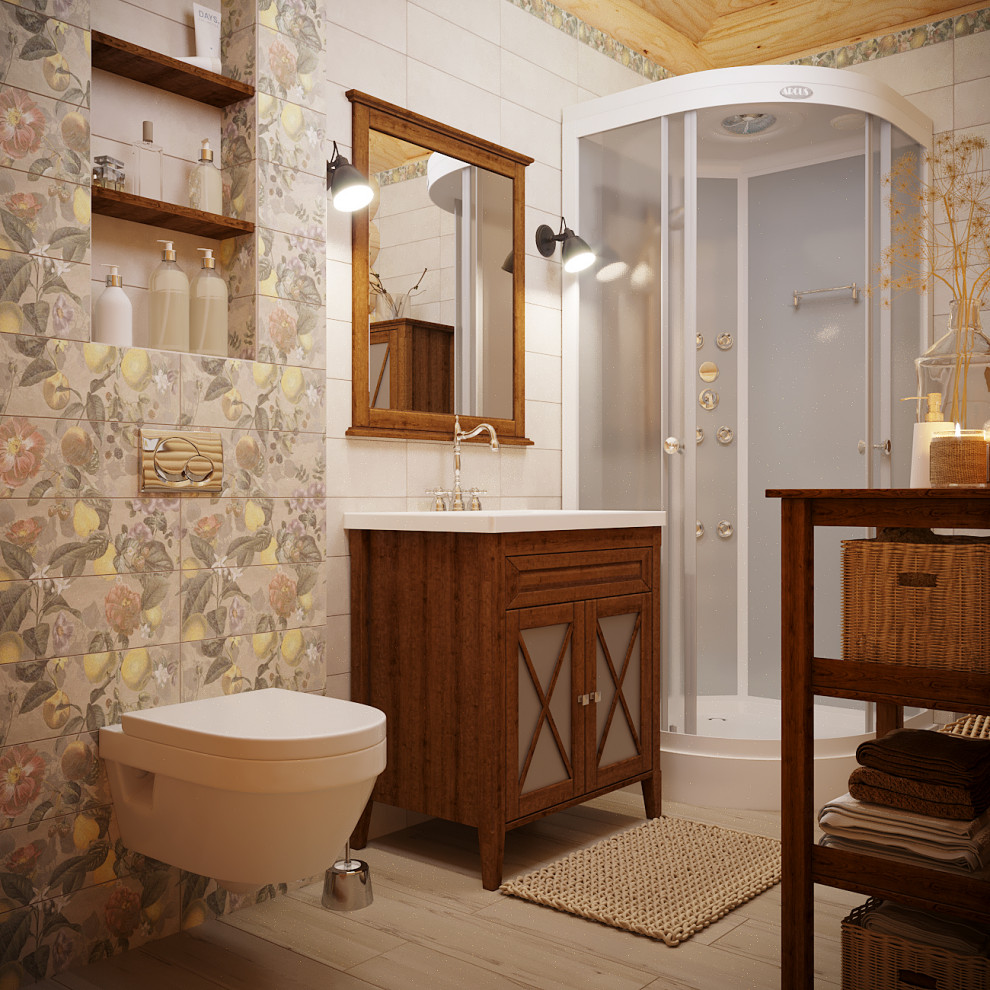 Дачный дом из оцилиндрованного бревна