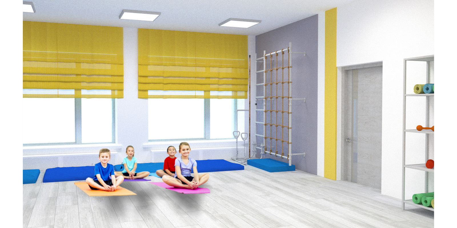 Дизайн интерьера ДС "Золотой ключик"