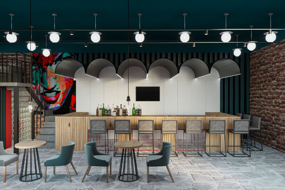 Обложка проекта: Бар в Вавилов Лофте.