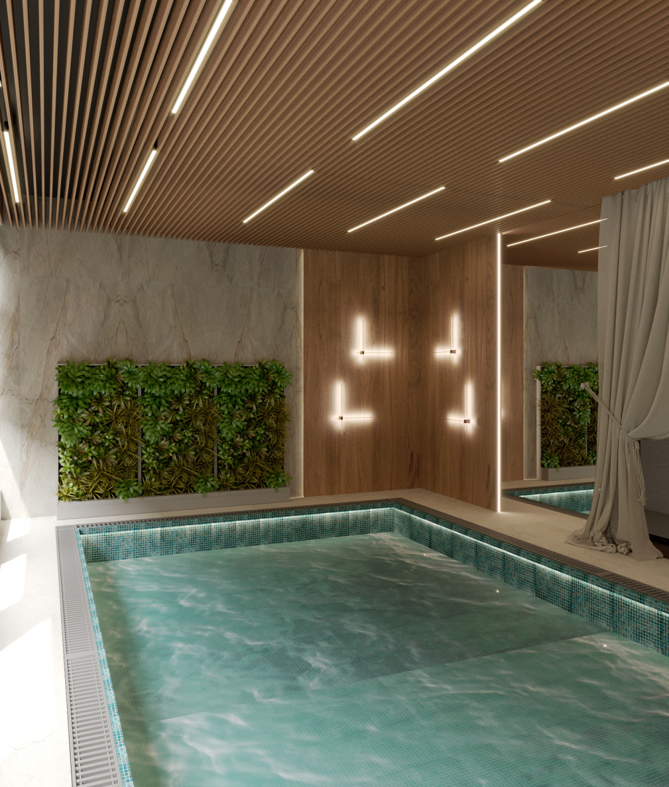 Обложка проекта: Зона крытого бассейна, Германия