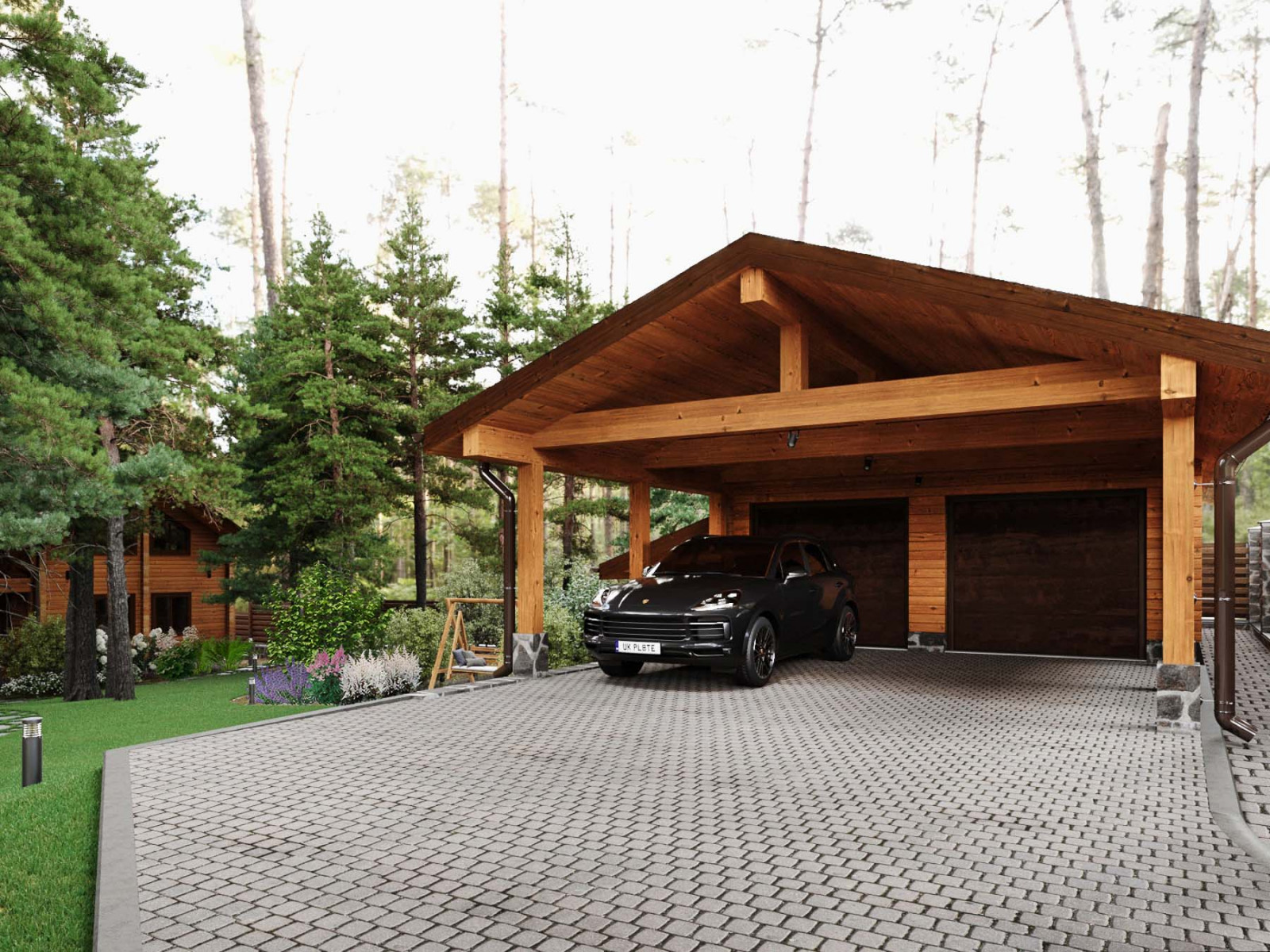 Гараж на два места