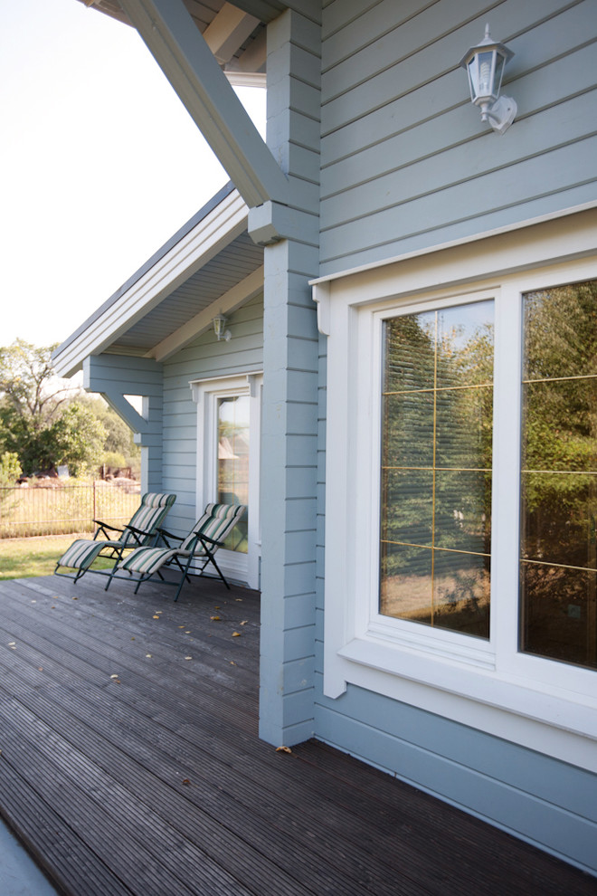 Деревянные окна в домах из клееного бруса