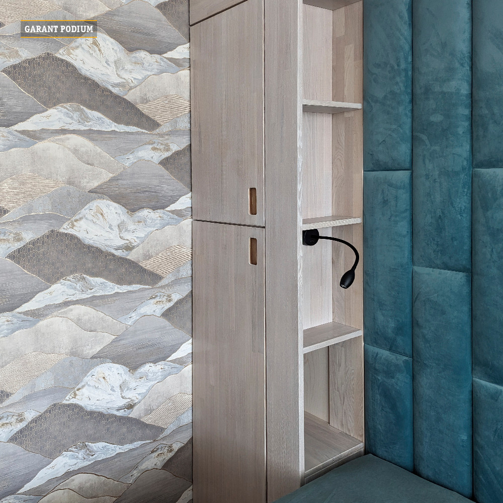 Обложка проекта: Подиум-кровать со шкафом