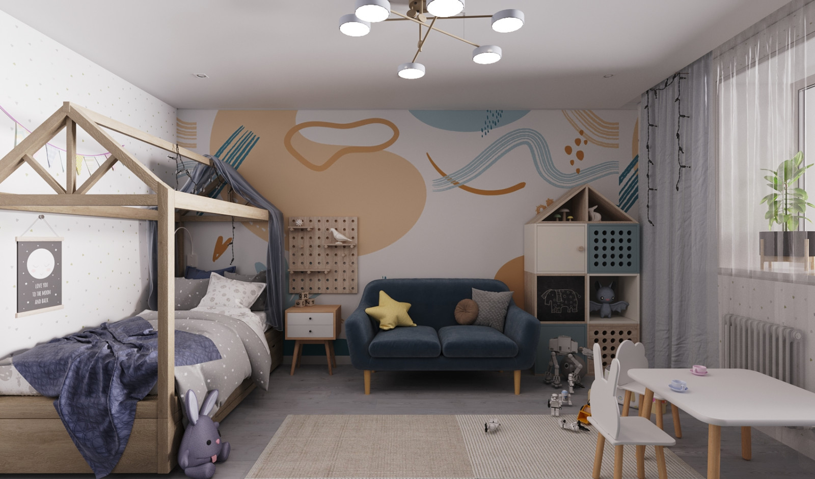 Детская комната мальчика