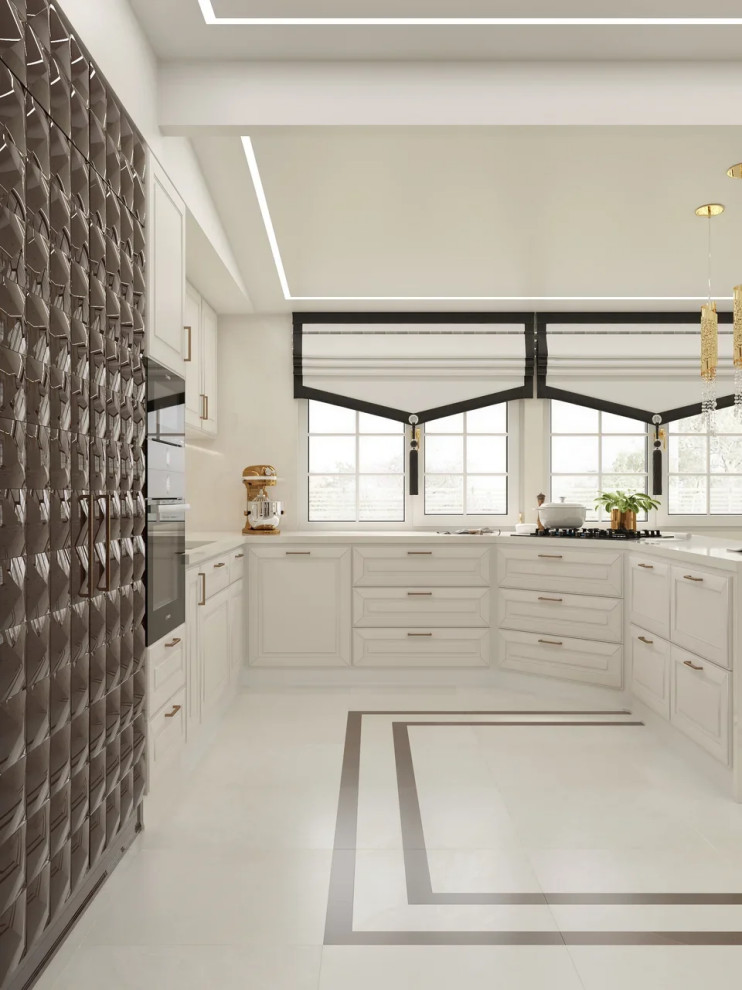 Частный дом, дизайн-проект неоклассика