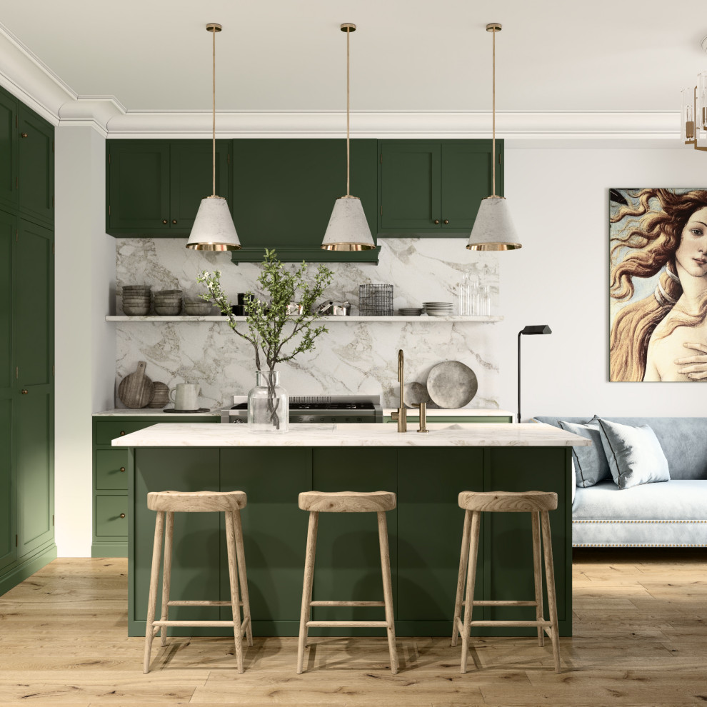 ДИЗАЙН-ПРОЕКТ КВАРТИРЫ В ВАРШАВЕ В РОМАНТИЧНОМ СТИЛЕ