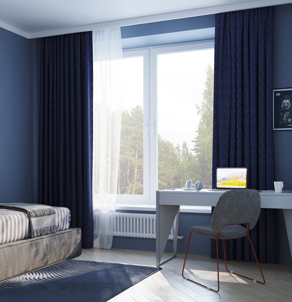 Дизайн проект интерьера коттеджа 140 кв.м.